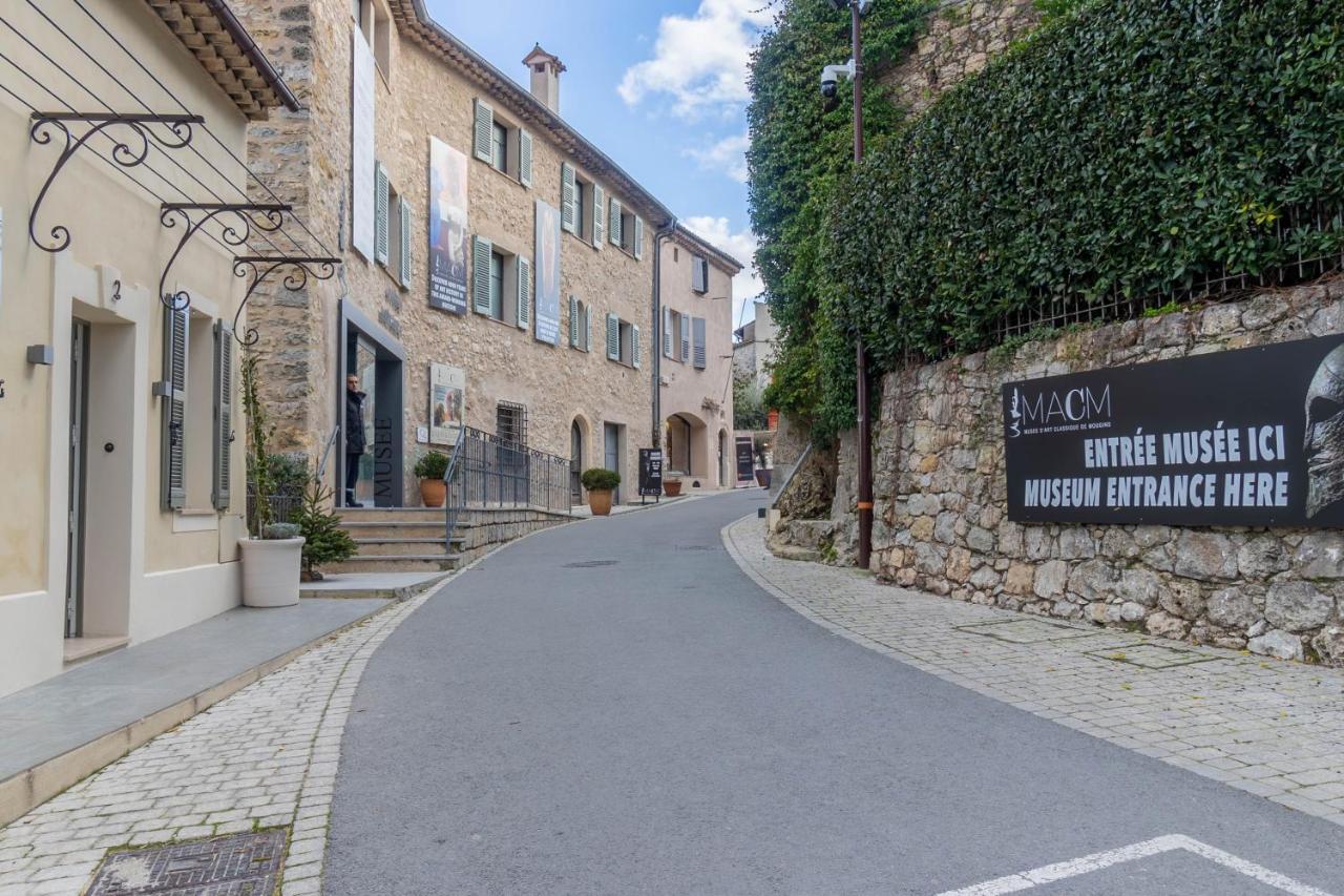 Mougins Collection - Magnifique Maison Au Coeur Du Vieux Village De Mougins, Vue Sur Les Alpes Du Sud Eksteriør bilde
